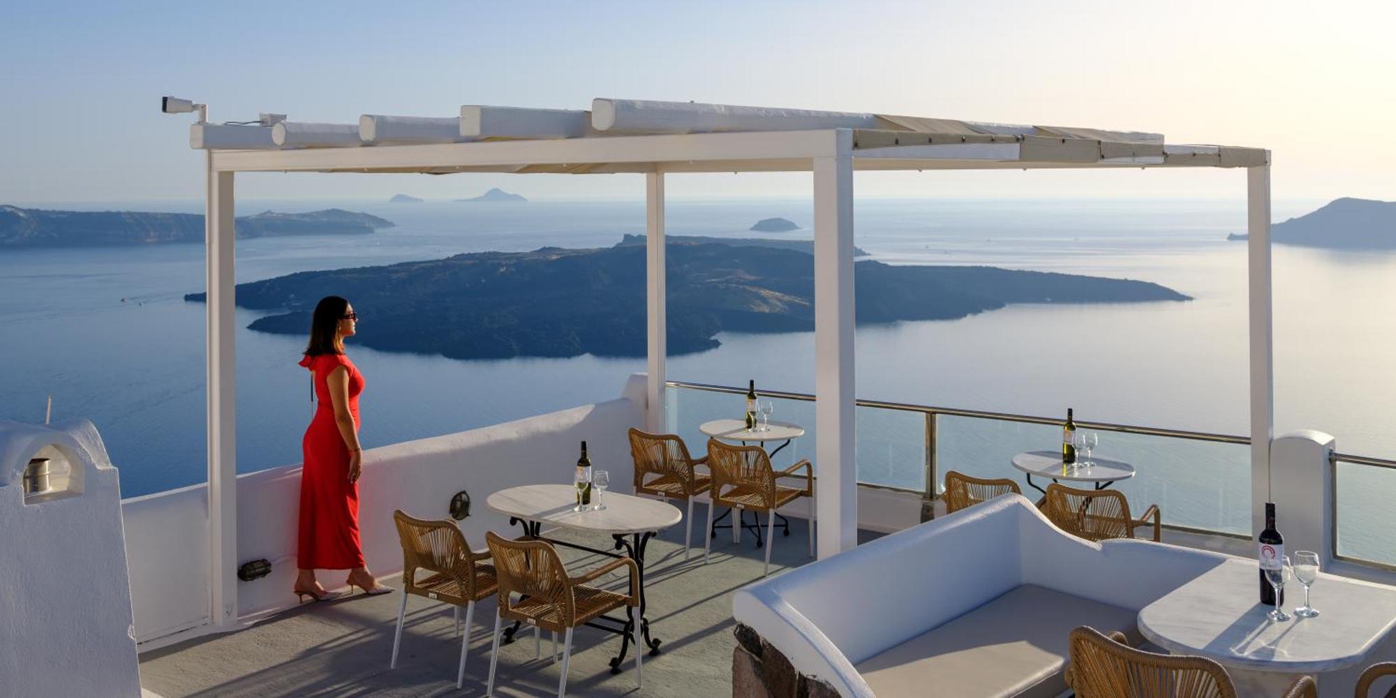 Vallas Apartments & Villas Firostefani Eksteriør billede