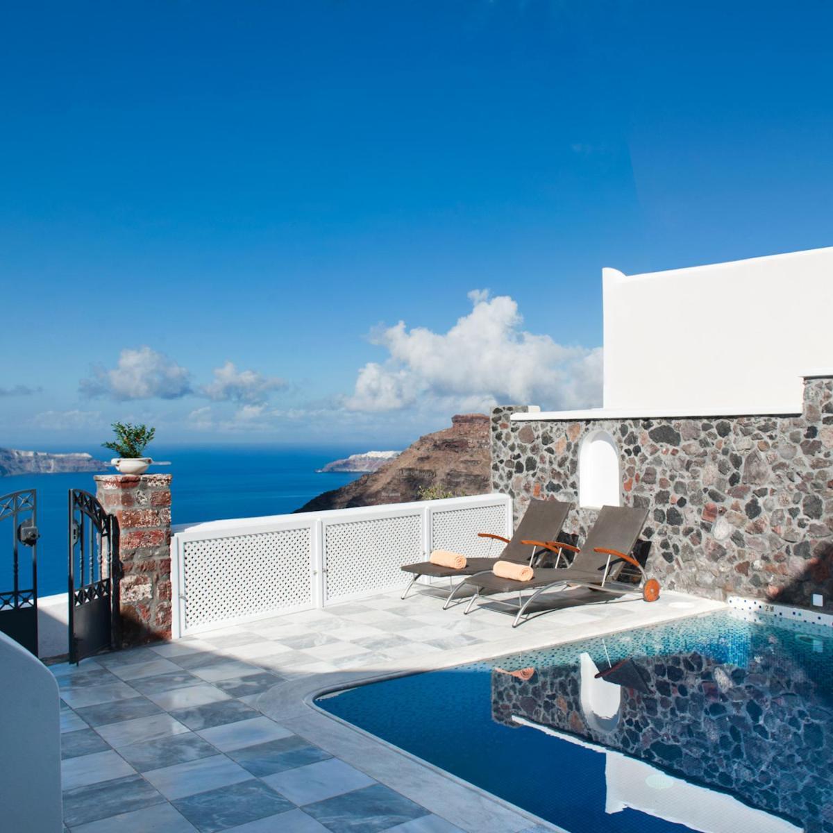 Vallas Apartments & Villas Firostefani Eksteriør billede